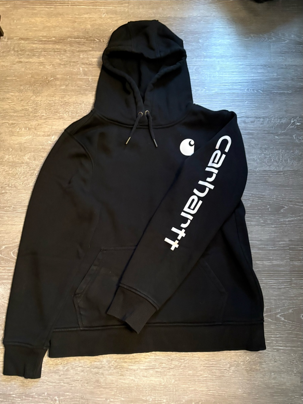 Charhartt Black Hoodie Like New